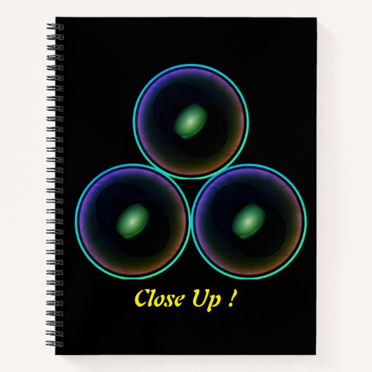 Perfect Journal スタイリッシュ Spiral Notebookデザイン ノートブック (正面)