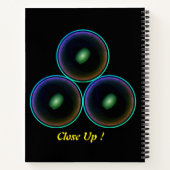 Perfect Journal スタイリッシュ Spiral Notebookデザイン ノートブック (裏面)