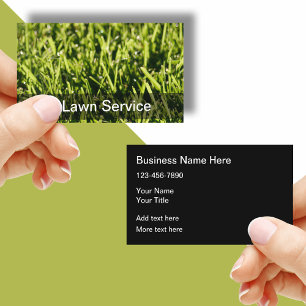 Perfect Lawn Service名刺テンプレート 名刺
