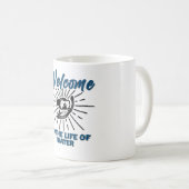 Perfect Lifeguard – 水の生活へようこそ コーヒーマグカップ (正面右)