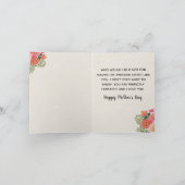 Perfect Love In Your Love Mother's Day Card Sister サンキューカード (内部)