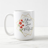Perfect Love Latte Mug コーヒーマグカップ (左)