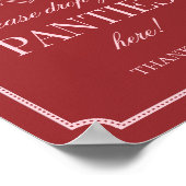 Perfect Match Lingerie Shower Panties Please Sign ポスター (角)