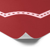 Perfect Match Made in Heaven Bridal Shower Welcome ポスター (角)