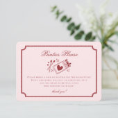 Perfect Match Made in Heaven Pink Panties Please エンクロージャーカード (スタンド正面)