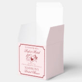 Perfect Match Matchbox Bridal Shower Dessert フェイバーボックス (オープン)
