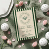 Perfect Match Pickleball Bridal Shower Invitation 招待状