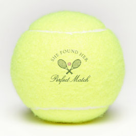 Perfect Match Social Club Bridal Shower テニスボール