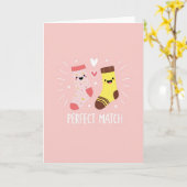 Perfect Match Socks Card カード (黄色い花)