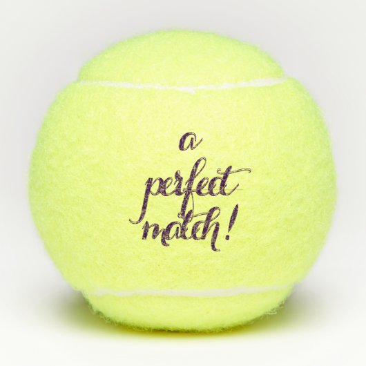 Perfect Match Tennis Ball テニスボール (正面)
