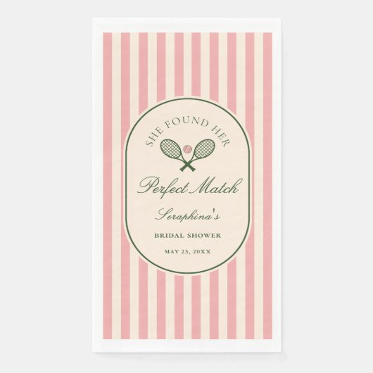 Perfect Match Tennis Bridal Shower  (正面)