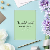 Perfect Match Wedding Matchbox – Premium Edition アクリル招待状 (インサイチュ (ウェディング))