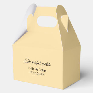 Perfect Match Wedding Matchbox – Premium Edition フェイバーボックス