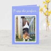 "Perfect Mom" Mother's Day Card with/Basset & Mate カード (黄色い花)