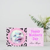 Perfect Mother's Day Gift Pink Cheetah Frame - (スタンド正面)