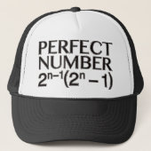 PERFECT_NUMBER キャップ (正面)