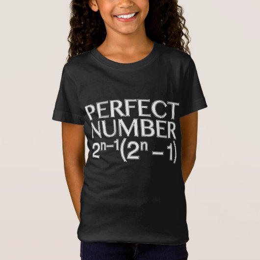 PERFECT_NUMBER Tシャツ (正面)