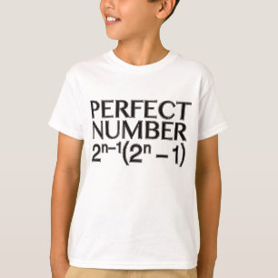 PERFECT_NUMBER Tシャツ