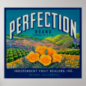 Perfect Orange LabelColton, CA ポスター (正面)