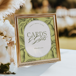 Perfect Pair Bridal Shower Cards Gifts ポスター