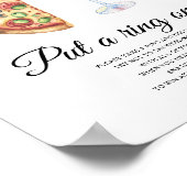 Perfect pair bridal shower Put a ring on it game ポスター (角)