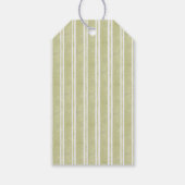 Perfect pair sage green pear bridal shower favor ギフトタグ (裏面)