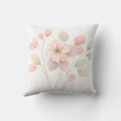 Perfect Pastel Florals クッション (裏面)