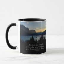 Perfect Peace Isaiah 26:3ポスター