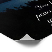 Perfect Peace Isaiah 26:3 ポスター (角)