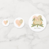 Perfect Pearツインベビーテーブル紙吹雪 コンフェッティ (裏面)