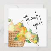 Perfect Pear -ブライダル/カップルサンキューカード サンキューカード (正面)