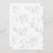 Perfect Quinceanera招待状for Your Special 招待状 (正面/裏面)