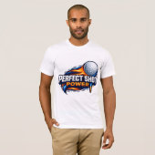 Perfect Shot Power Golf Tシャツ (正面フル)