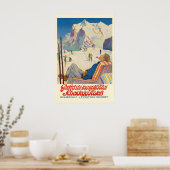 Perfect Skiing Until Mai Scheidegg Hotels Jungfrau ポスター (キッチン)