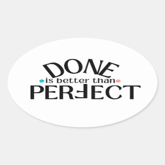 Perfect StickersよりもDoneの方が#DIBTP 楕円形シール