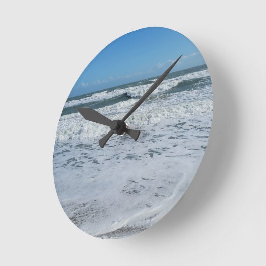 Perfect Wave ラウンド壁時計 (傾斜)