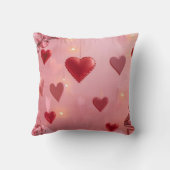 Perfectly Beautiful Hearts on a Valentines Day クッション (裏面)