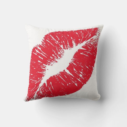 Perfectly Beautiful Lips on a Valentines Day クッション (裏面)