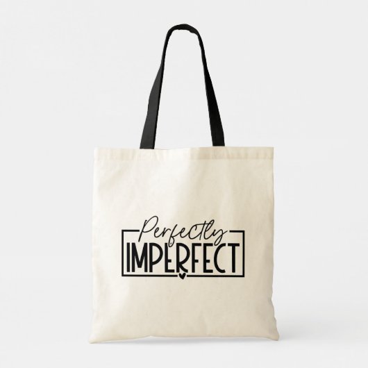 Perfectly Imperfect トートバッグ (裏面)