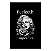 Perfectly Imperfect – Marilyn Noir ポスター (正面)