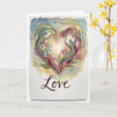 Perfectly Imperfect Us Valentine Card カード (黄色い花)