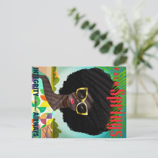 Perfectly Palm Springs ポストカード (スタンド正面)