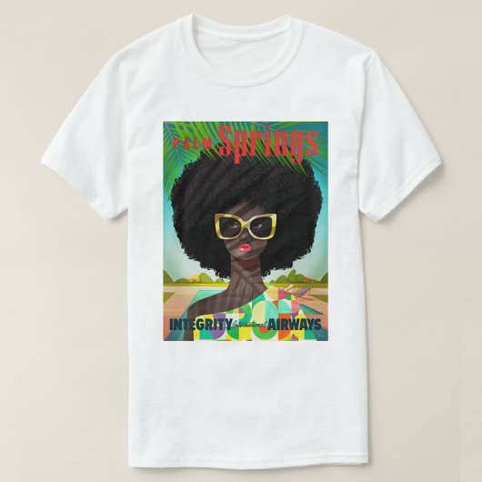 Perfectly Palm Springs Tシャツ (デザイン正面)
