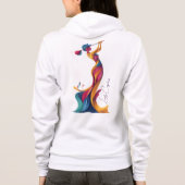 Perfekt für den Flight. Ein Hoody für kühle Runden パーカ (裏面)