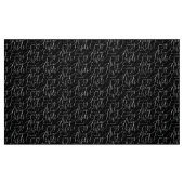 perfekt und einzigartig weiß Handschrift ファブリック (ファットクウォーター)