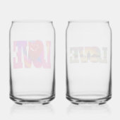 Perfekte Barzubehör love and life Gläser  ガラス缶 (裏面)