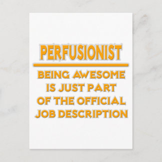 perfionist ..ジョブの説明 ポストカード