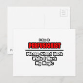 perfionist ...自分の作業魔法 ポストカード (正面/裏面)