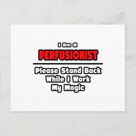 perfionist ...自分の作業魔法 ポストカード (正面)