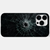 Perforated Glass Phone Case Case-Mate iPhoneケース (裏面 (横))